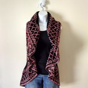 John Paul Richard Peplum Sweater Vest XL
